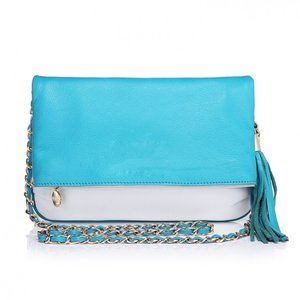 Crossbody Bag Blue&White